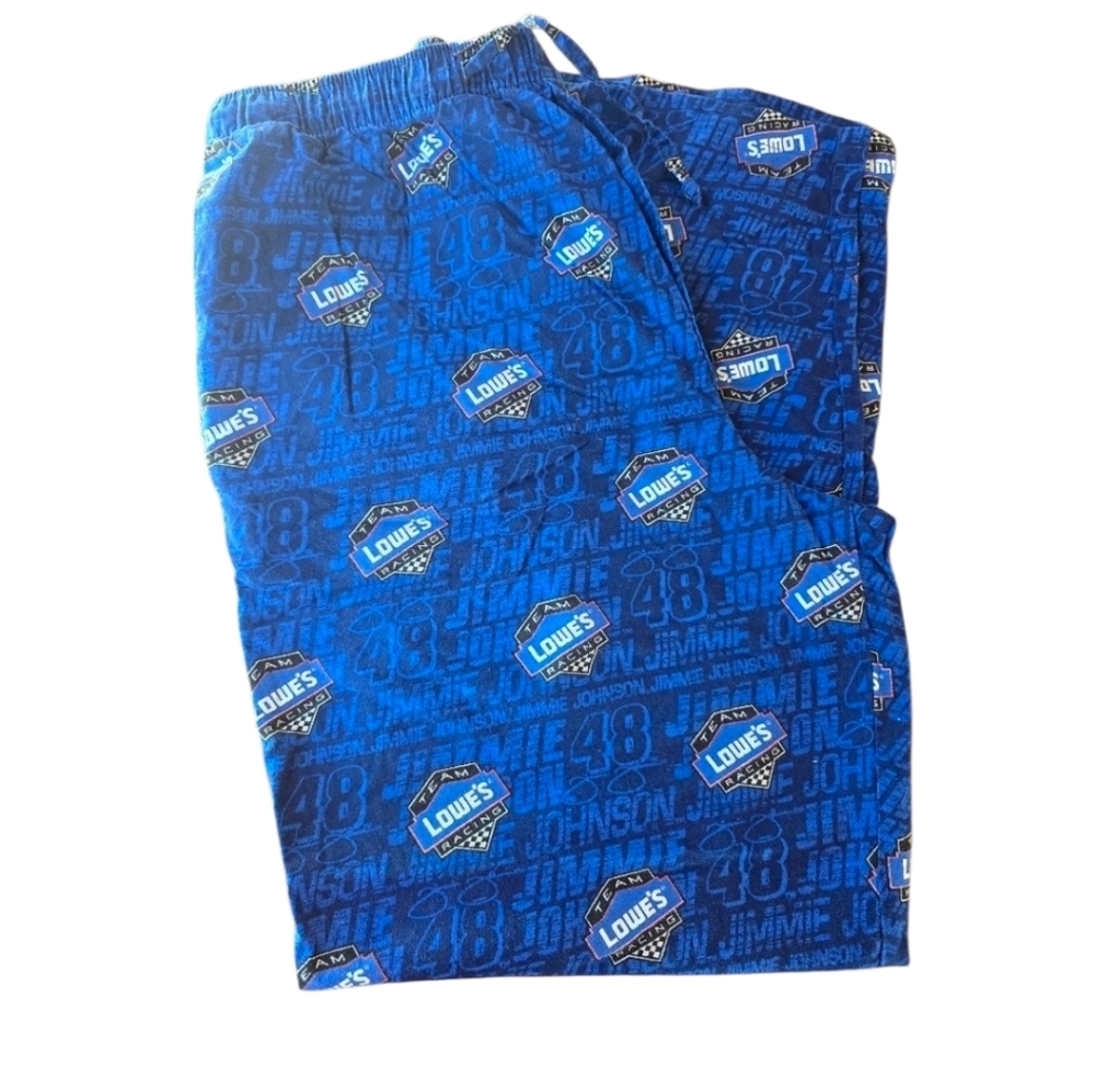 Y2K Nascar Jimmy Johnson  Men's Pajama Pants Size Large